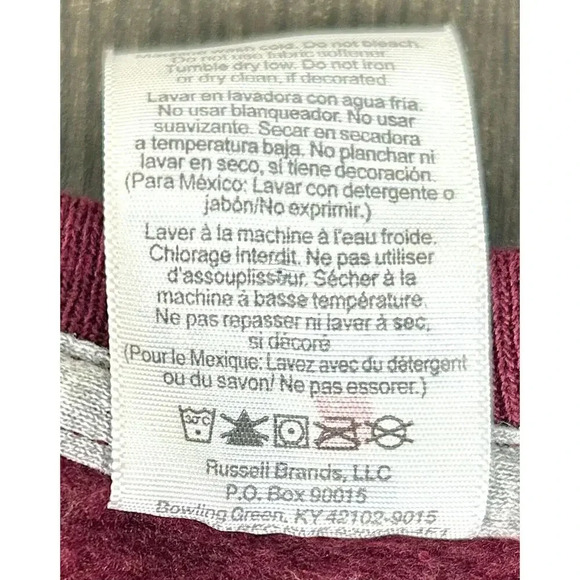 Mississippi State Bulldogs Mom Sweatshirt Crew Red Long Sleeve Adult Large L - Picture 9 of 11